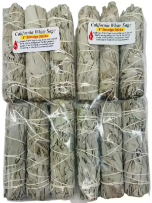 White Sage Smudge Stick - Small 4"