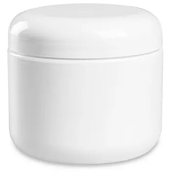 3.4 oz (100 ml) Frosted Glass & Bamboo Jar