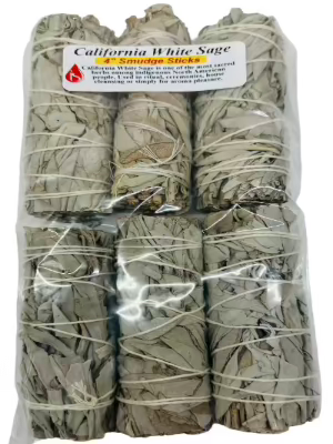 White Sage Smudge Stick - Small 4"